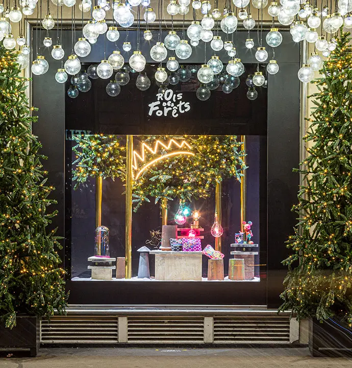 Concept de décoration de Noël sur mesure